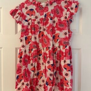 Floral Pink and Red Blouse